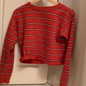 Long sleeve forever 21 crop top